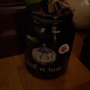 Halloween canister